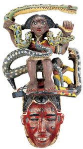 Masque guro -Divinité Mamie Wata Masque guro - Mamie Wata